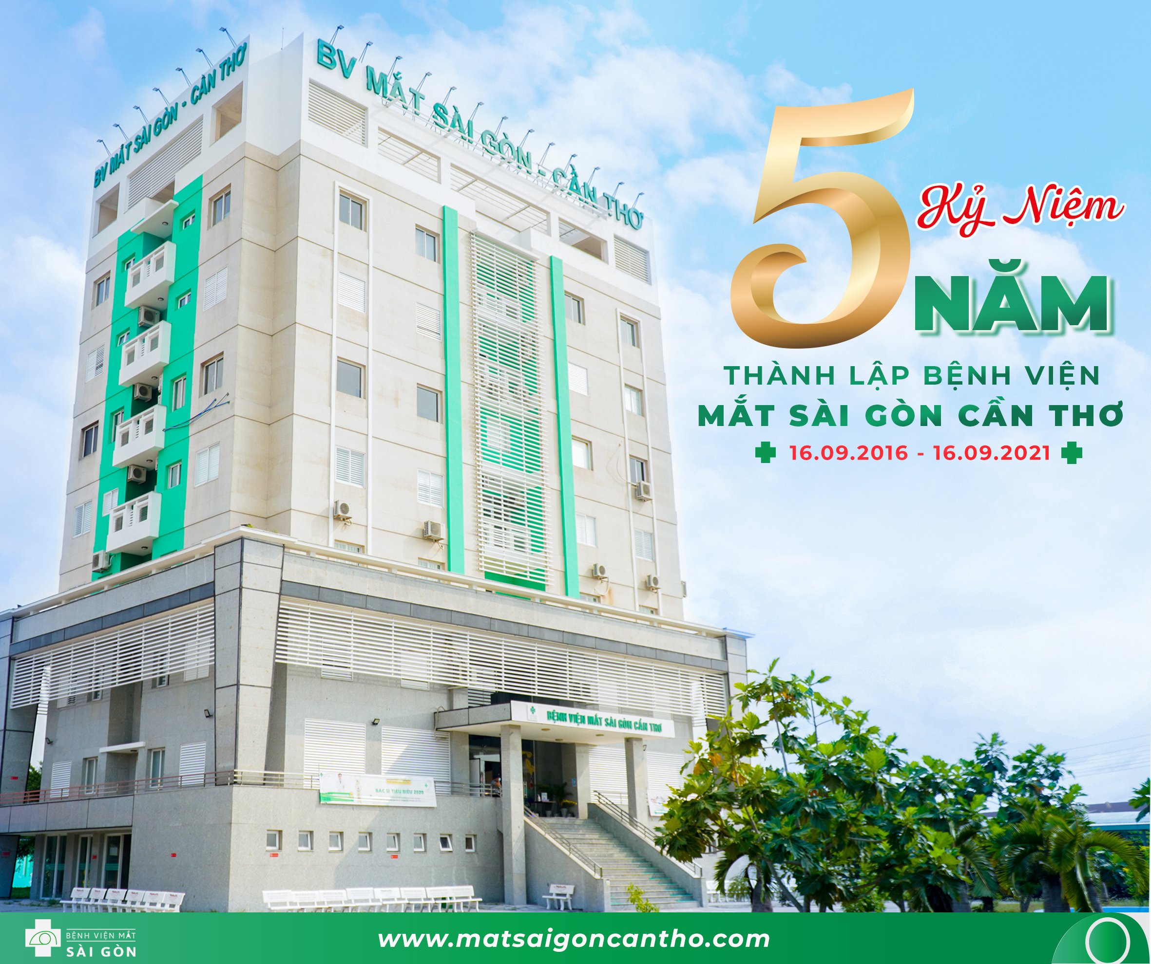 Bệnh viện Mắt Sài Gòn Cần Thơ tri ân khách hàng nhân dịp 5 năm
